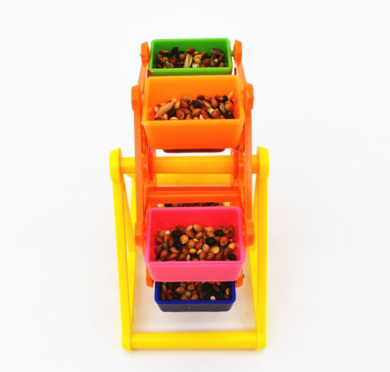 Ferris Wheel Foraging Toy for Birds