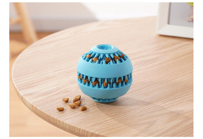 Rubber Spiky Food Puzzle Ball for Dogs