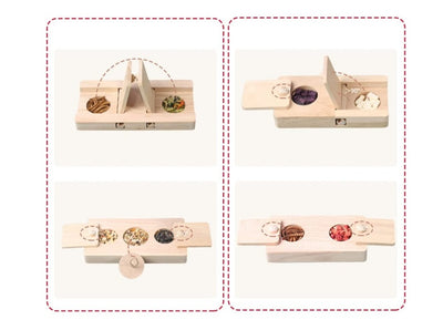 Wooden Foraging Puzzle for Hamsters