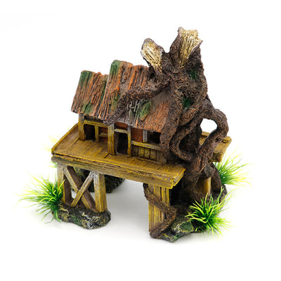 Cabin Decoration for Fish Tank