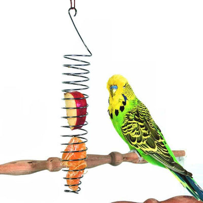 Futterhalter aus Edelstahl für Vögel