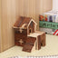 Wooden Villa with Balcony for Guinea Pigs and Hamsters