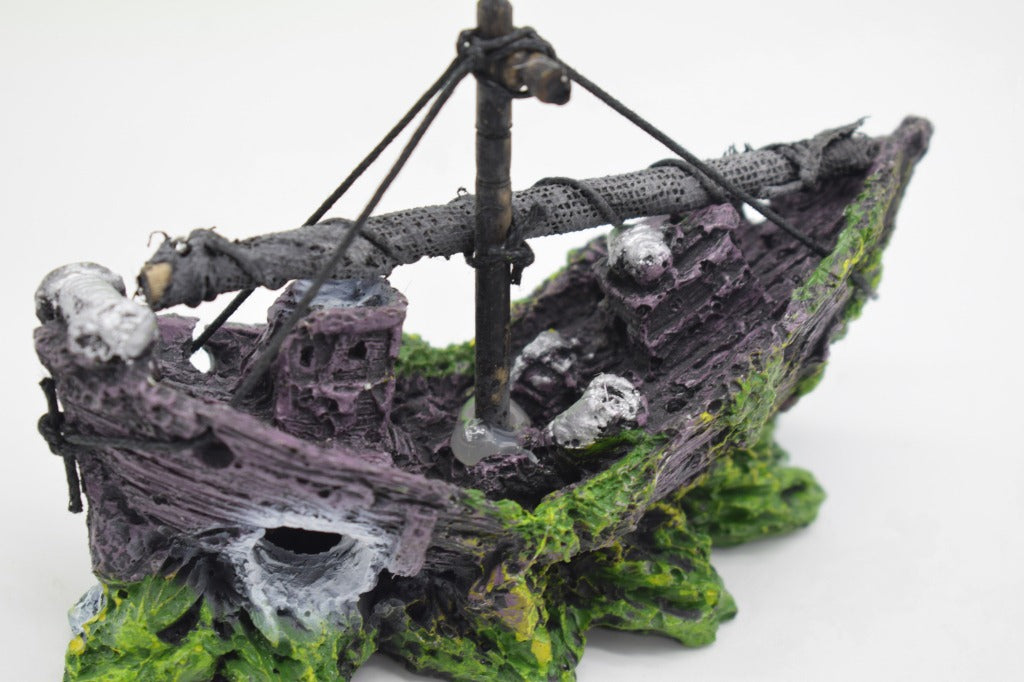 Resin Pirate Ship for Fish Tank