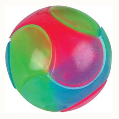 Rubber Neon Flashing Ball for Dogs