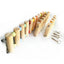 Wooden Rainbow Ladder for Birds and Hamsters