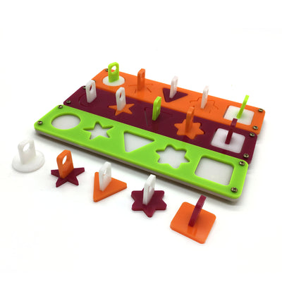 Acrylic Shape Puzzle Toy for Parrots