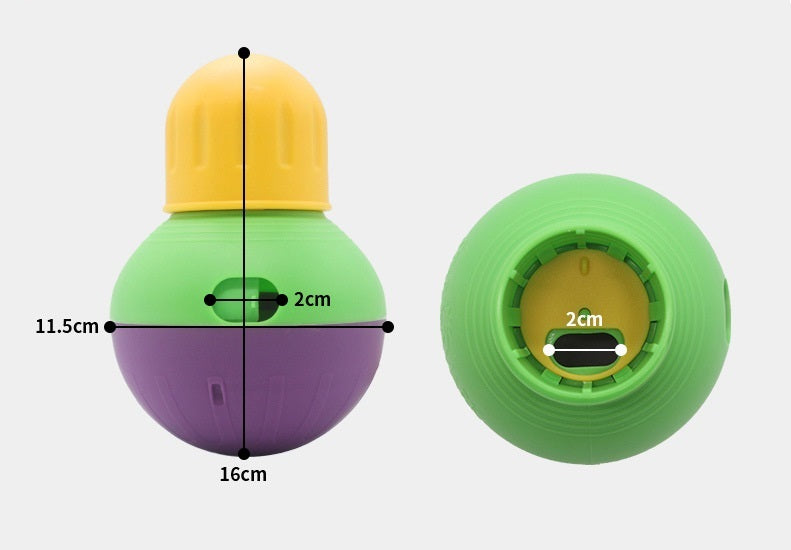 Tumbler Food Dispensing Toy for Dogs