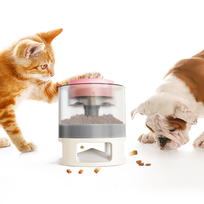 Push Button Food Dispenser for Cats and Small Dogs