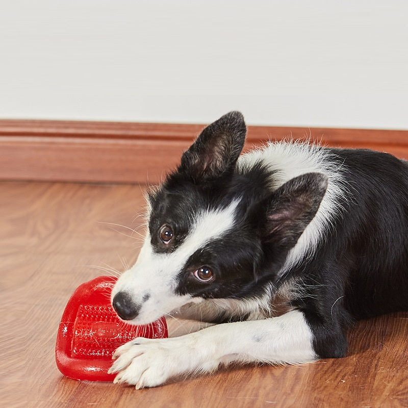 Rubber Wobbly Food Puzzle Toy for Dogs