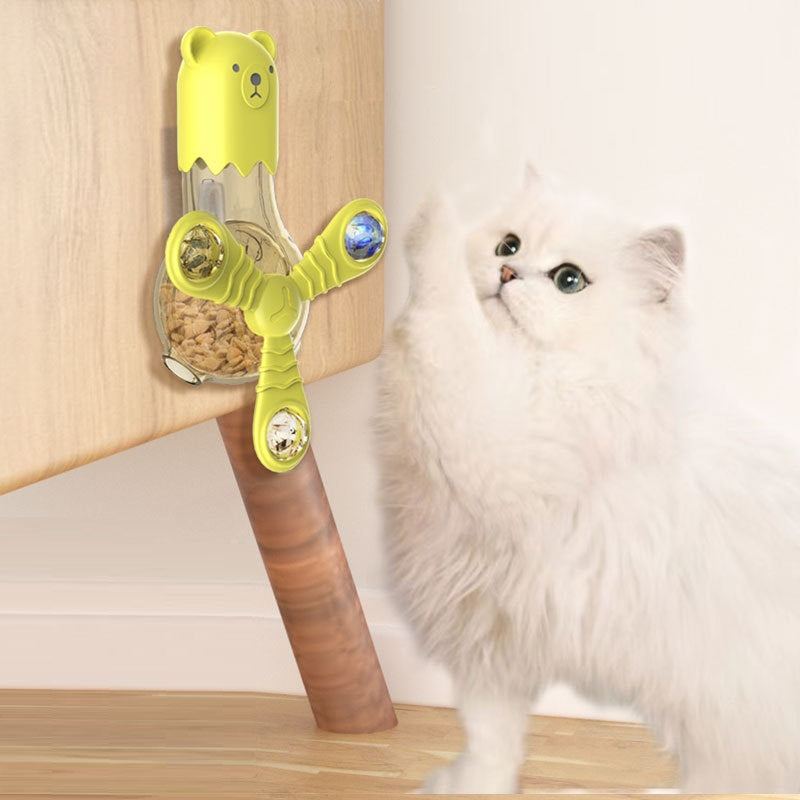 Bear Light Up Fidget Spinner Cat Toy