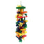 Colorful Rope and Wooden Block Toy for Parrots