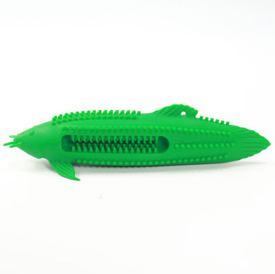 Rubber Catfish Dental Toy for Cats