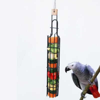 Obst- und Gemüse-Hängefutterstation für Vögel