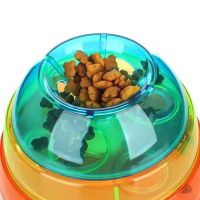 Plastic Tumbler Food Dispensing Toy for Dogs