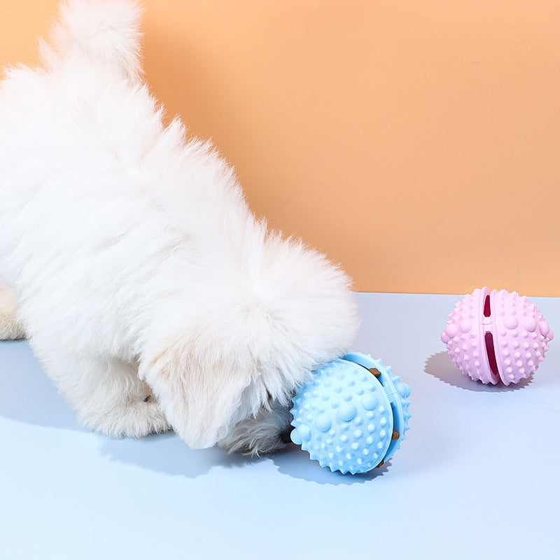 Gummi-Macaroon-Futterpuzzle zur Zahnreinigung für Hunde