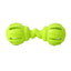 Rubber Dumbbell Food Puzzle Dog Toy