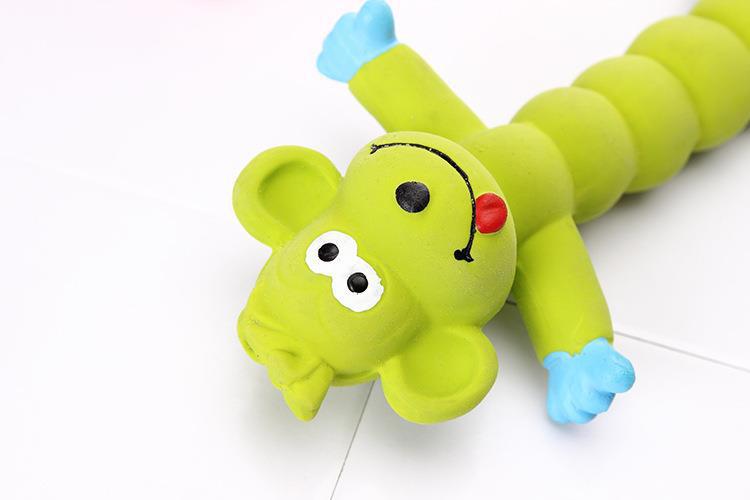 Caterpillar Vocal Chew Toy for Dogs