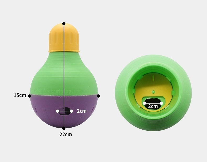 Tumbler Food Dispensing Toy for Dogs