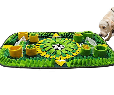 Fußballplatz-Schnüffelmatte für Katzen und Hunde