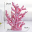 Pink and Blue Resin Coral for Fish Tank and Home