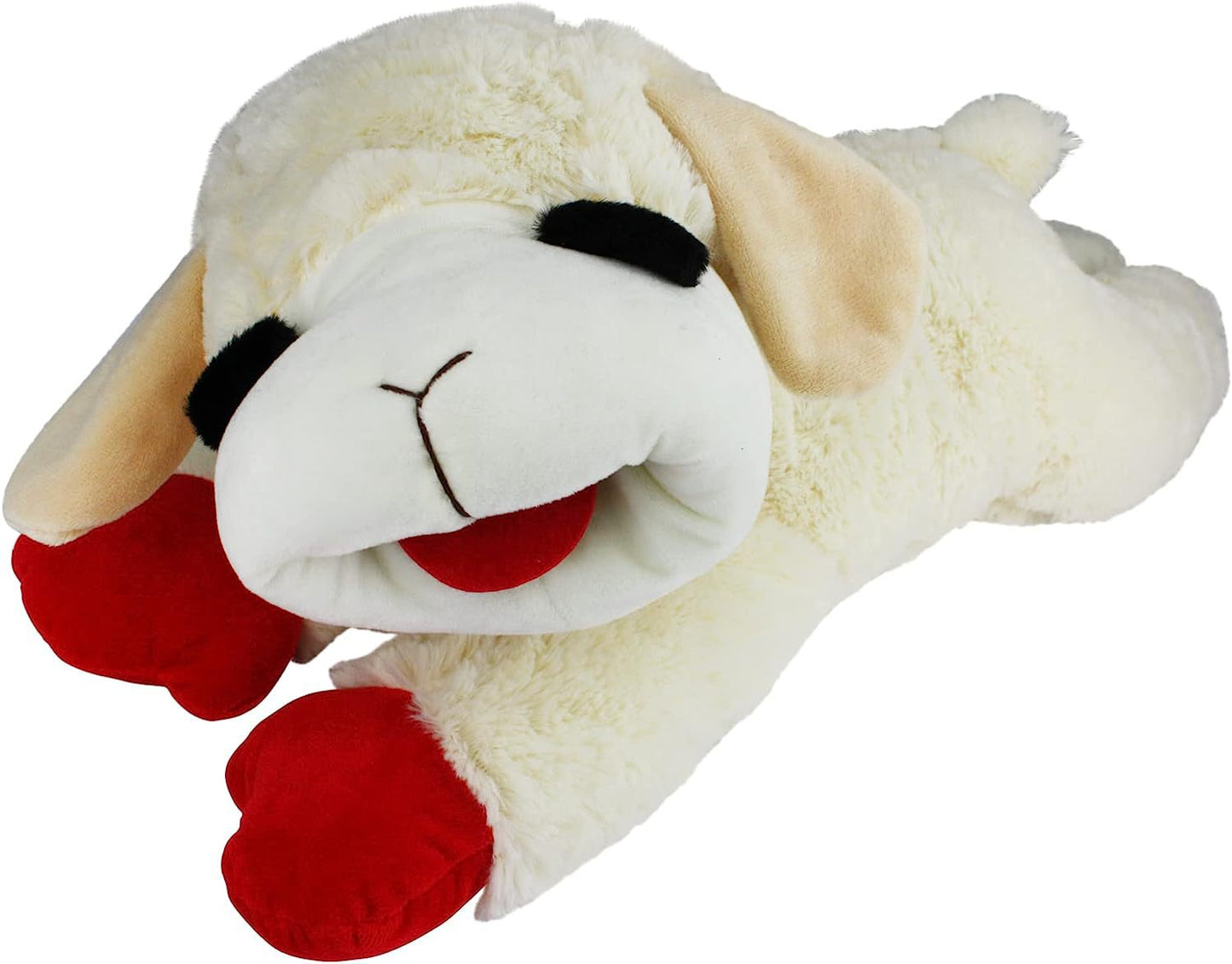 Jouet Couineur Agneau en Peluche pour Chien