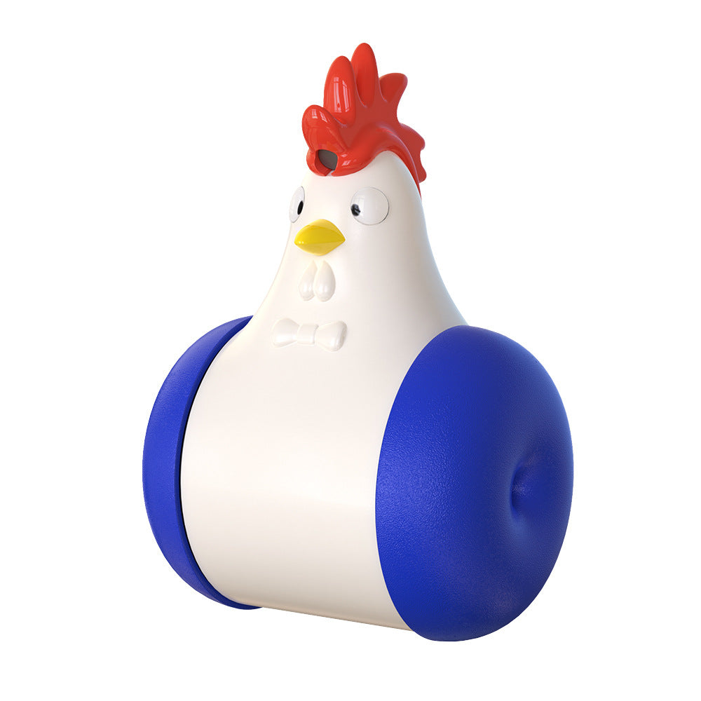 Rotating Chicken Laser Toy for Cats