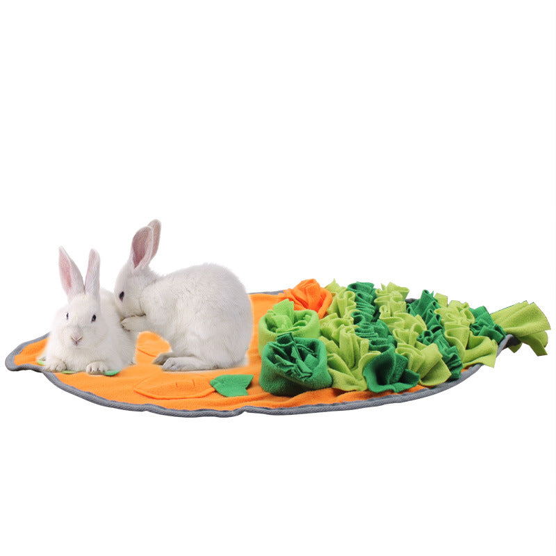 Carrot Snuffle Mat for Rabbits