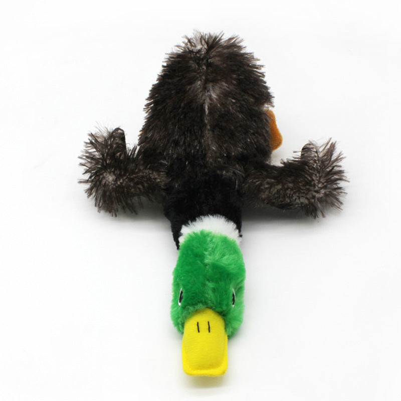 Plush Duck Squeak Toy for Dogs