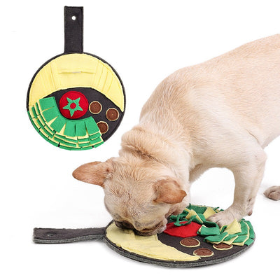 Frying Pan Sniff Mat for Dogs