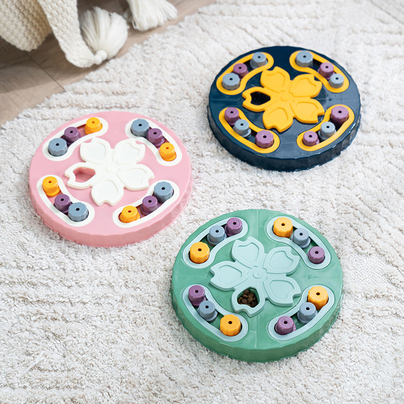 Sliding Puzzle Slow Feeder Toy for Dogs