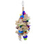 Wood and Rope Hanging Chew Toy for Birds