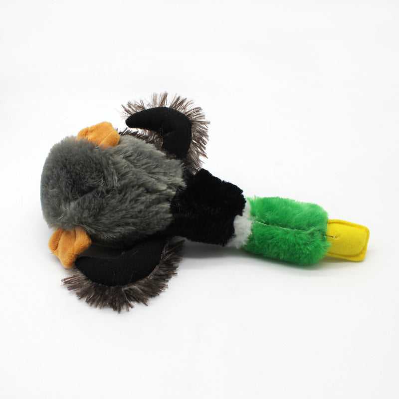 Plush Duck Squeak Toy for Dogs