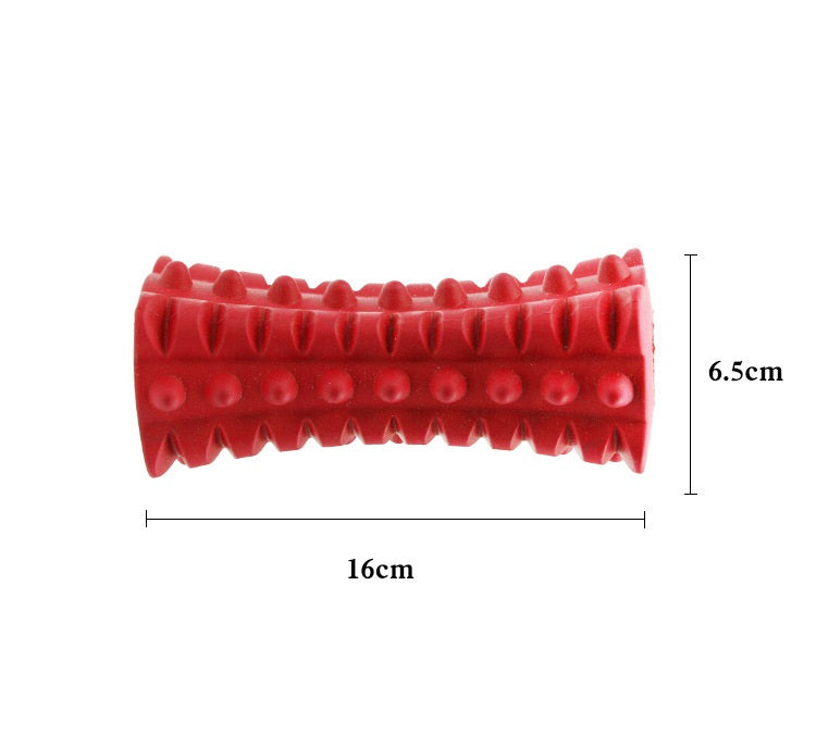 Rubber Ridged Chew Toy for Dogs