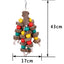 Jouet en Bois de Poivre et Corde pour Oiseau