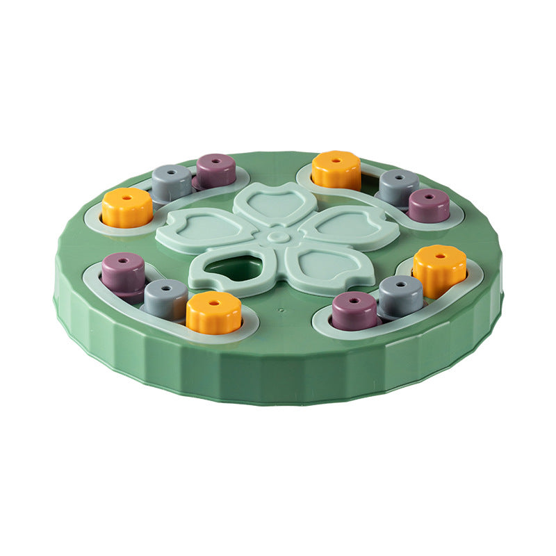 Sliding Puzzle Slow Feeder Toy for Dogs