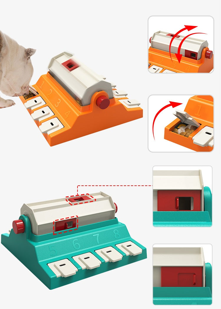 Typewriter Food Dispenser Toy for Dogs