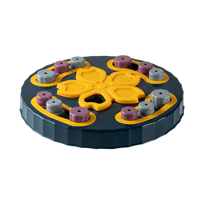 Sliding Puzzle Slow Feeder Toy for Dogs