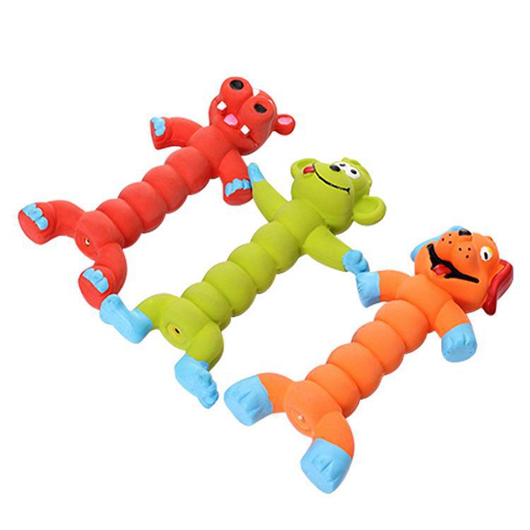 Caterpillar Vocal Chew Toy for Dogs