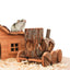 Wooden Train Toy for Hamsters and Mice