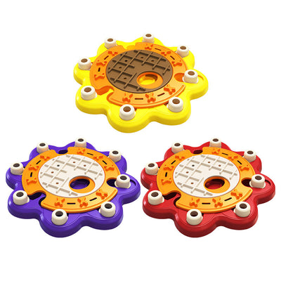 Sunflower Sliding Food Puzzle for Dogs