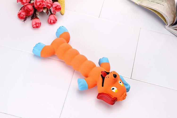 Caterpillar Vocal Chew Toy for Dogs