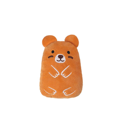 Plush Animal Rattle Toy for Cats