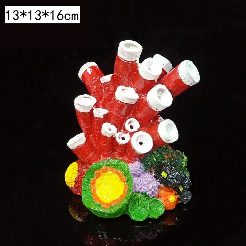 Resin Coral Decoration for Fish Tank